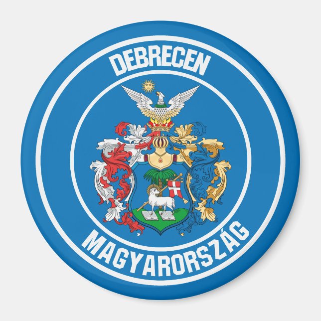 Imán Debrecen Round Emblem (Frente)