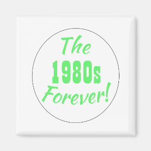 Imán Década Retro Neon de los 80