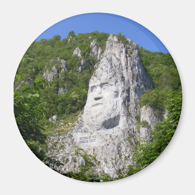 Imán Decebalus Head Magnet (Frente)