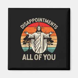 Imán Decepción Retro Todos Ustedes Cristianos Jesús Hu
