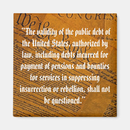 Imán Decimocuarta Enmienda Deuda Pública