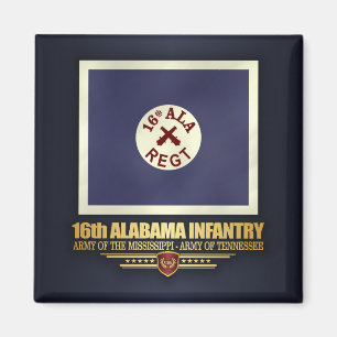 Imán décimosexto Infantería de Alabama (f10)
