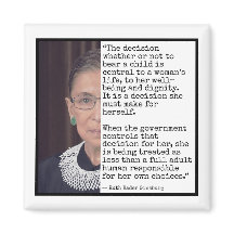 Decisión de RBG de tener hijos citando