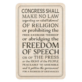 Imán Declaración de Derechos Libertad de Expresión y Re