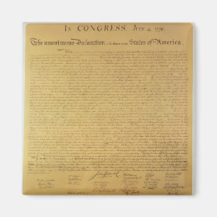Imán Declaración de Independencia