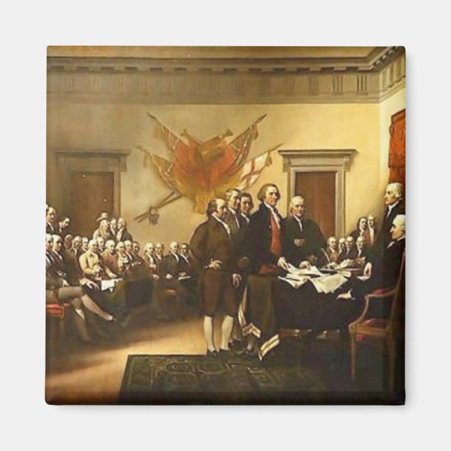 Imán Declaración de Independencia de Trumbull Magnet (Frente)
