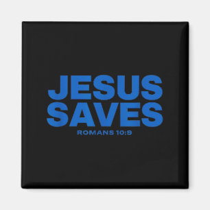 Imán Declaración de la Biblia Jesús salva Romanos 10 9