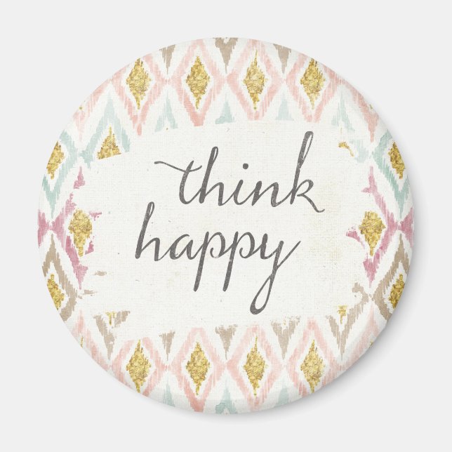 Imán Deco suave V | Think Happy (Frente)