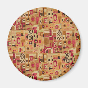 Imán Decoración Abstracta Moderna