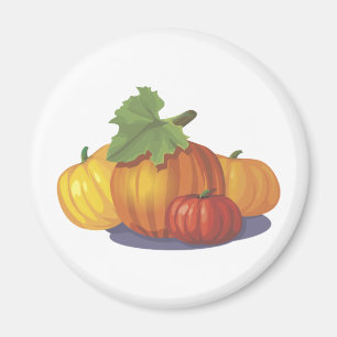 Imán Decoración de calabazas