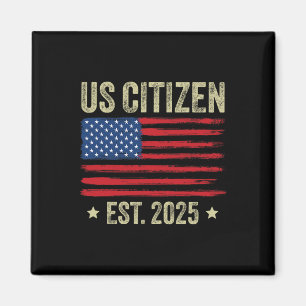 Imán Decoración De Ciudadanía Estadounidense Nueva Ciud