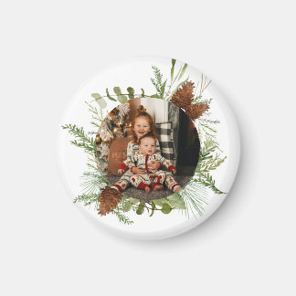 Imán Decoración de navidades con tu foto personalizada