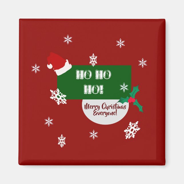 Imán Decoración de navidades - frigorífico Magnet (Frente)