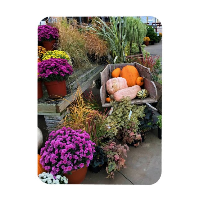 Imán Decoración de otoño (Vertical)