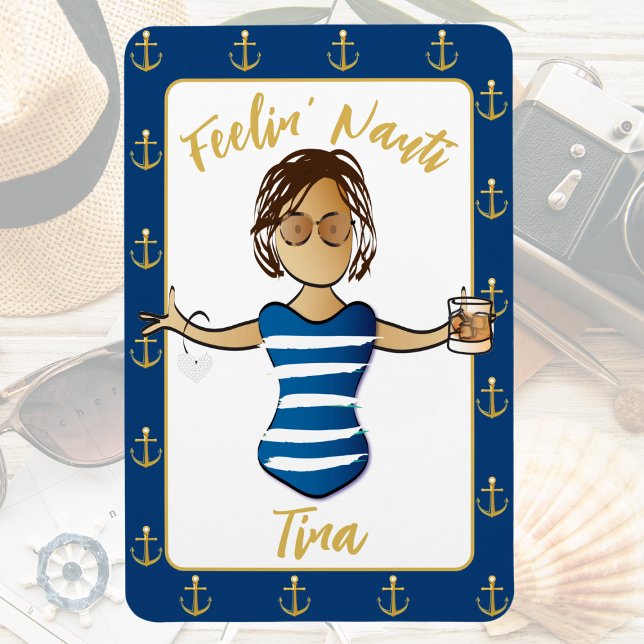 Imán Decoración de viaje de chicas por su divertida pue (Subido por el creador)