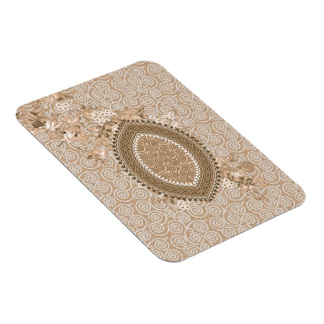 Imán Decoración personalizado de frigorífico botánico,  (Lado Derecho)