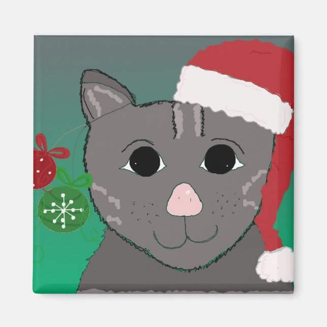 Imán Decorado para las vacaciones (Frente)