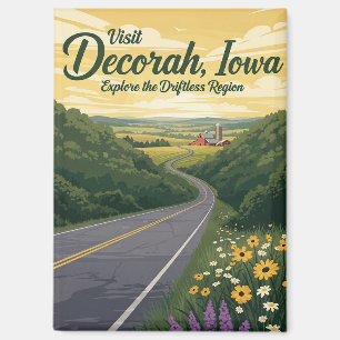 Imán Decorah Iowa Travel