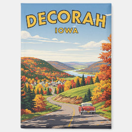 Imán Decorah Iowa Travel