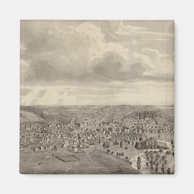 Imán Decorah, Winnesheik Co., Iowa (Frente)
