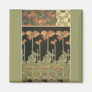 Imán ~ Decoratifs de Alfonso Maria Mucha