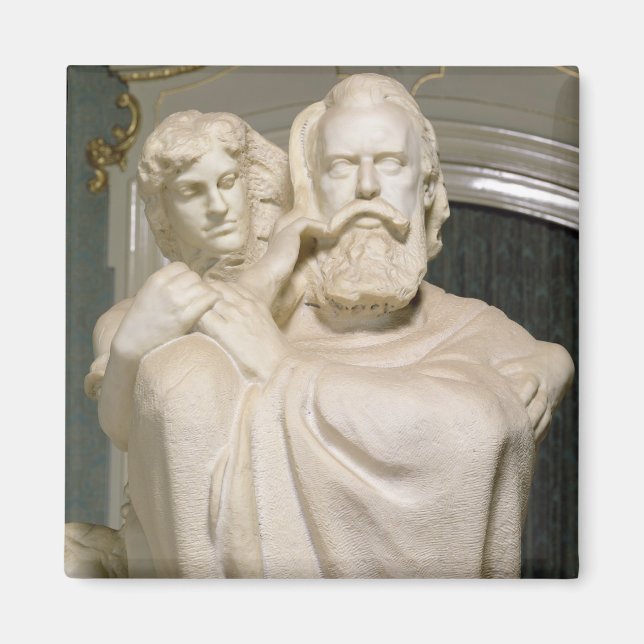 Imán Dedicación al Brahms, 1909 (Frente)