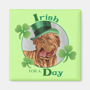 Imán Dedo de Burdeos por el Día de San Patricio