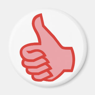 Imán DEDOS PULGAR ok alto thumbs up