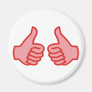 Imán DEDOS PULGAR ok alto thumbs up