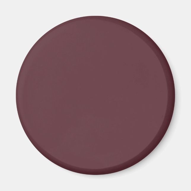 Imán Deep Maroon Solid Color (Frente)