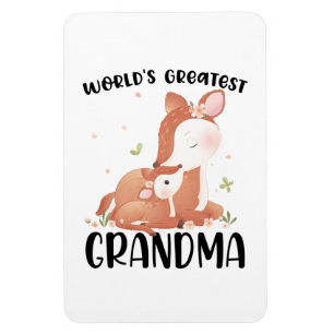 Imán Deer Doe y la abuela más grande del mundo