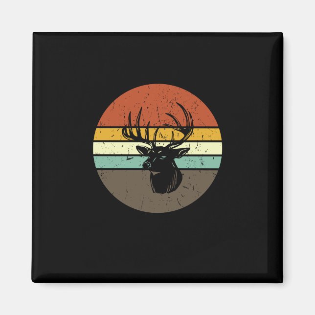 Imán Deer Retro (Frente)