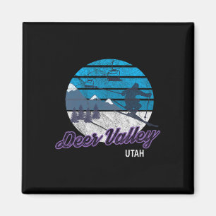 Imán Deer Valley Park City Utah Usa Snowboard