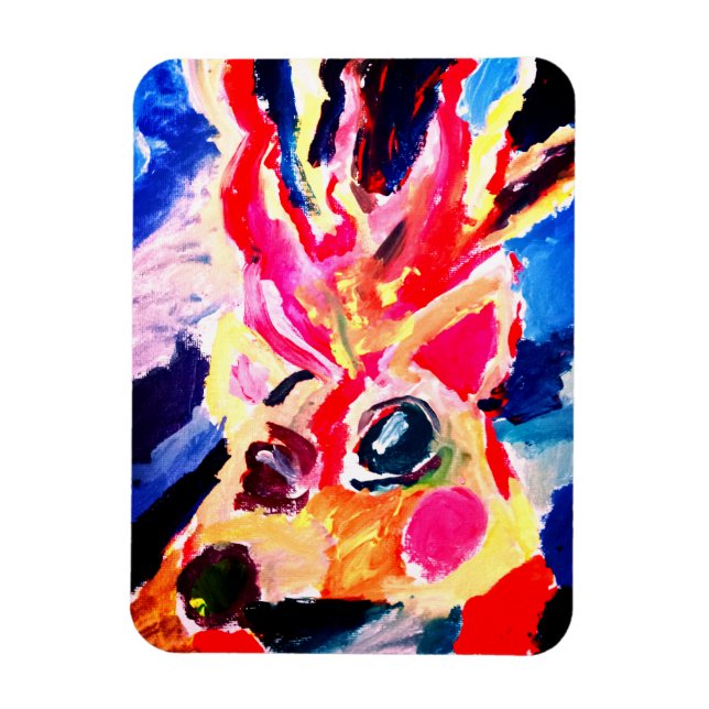 Imán Deer winter joy (Vertical)