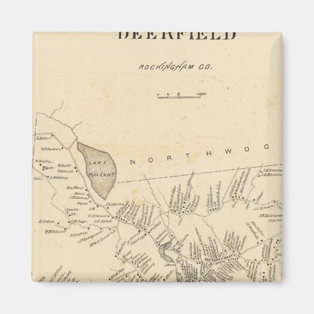 Imán Deerfield, Rockingham Co (Frente)