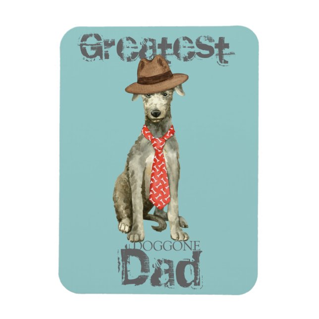 Imán Deerhound Dad (Vertical)