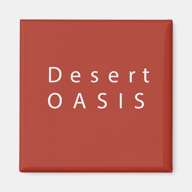 Imán Deert OASIS Magnet (Frente)