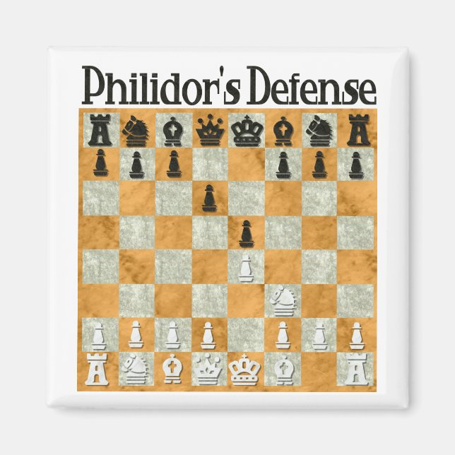 Imán Defensa de Philidor (Frente)