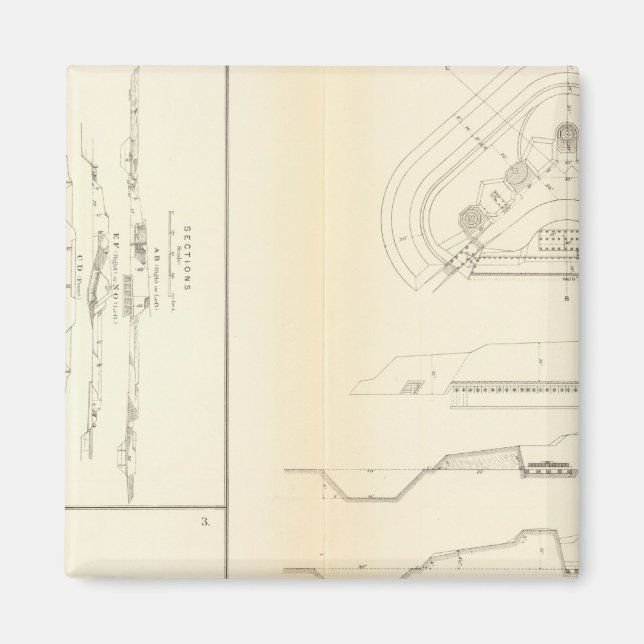 Imán Defensas móviles Alabama (Frente)