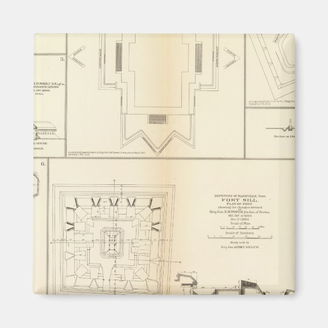 Imán Defenses Chattanooga, Nashville (Frente)