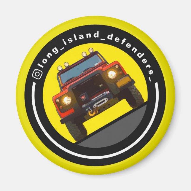 IMÁN DEFENSORES DE LARGAS ISLAS (Frente)