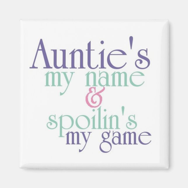 Imán Defiende a mi tía de juego 3 (Frente)