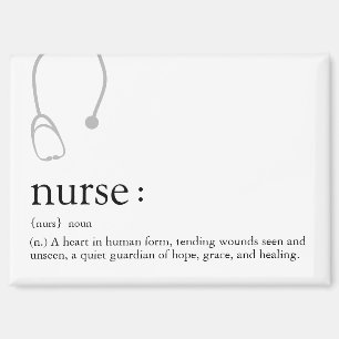 Imán Definición de apreciación de enfermera