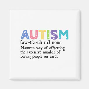 Imán Definición de autismo Autismo Ayuda de aceptación