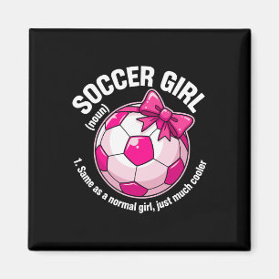 Imán Definición de chica de fútbol