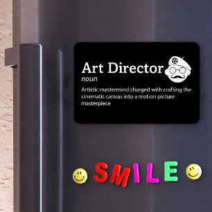 Imán Definición de director artístico: equipo de cine f