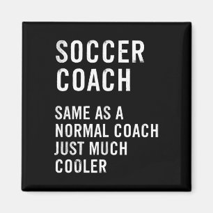 Imán Definición de Entrenador de Fútbol Divertida