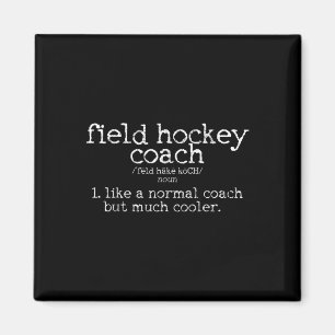 Imán Definición de Entrenador de Hockey sobre Césped Re