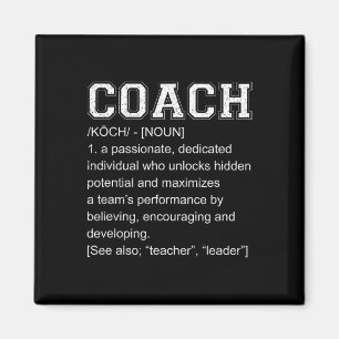 Imán Definición de entrenador divertido Bysebyll Footby