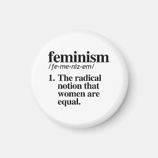 Imán Definición de feminismo